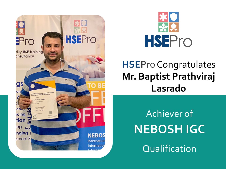 our Passed learners hsepor Indonesia