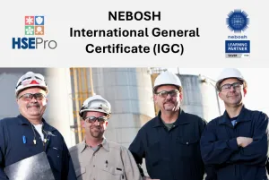 NEBOSH IGC Courses in Indonesia